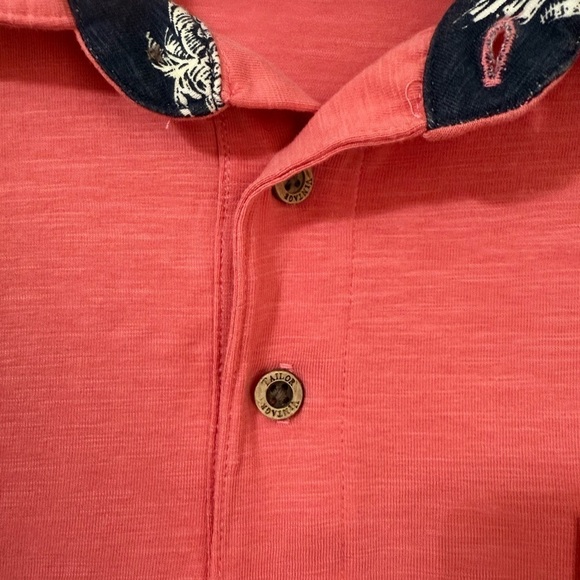 Tailor Vintage Men’s Performance Stretch Slub Jersey Polo size XXL - Picture 4 of 7